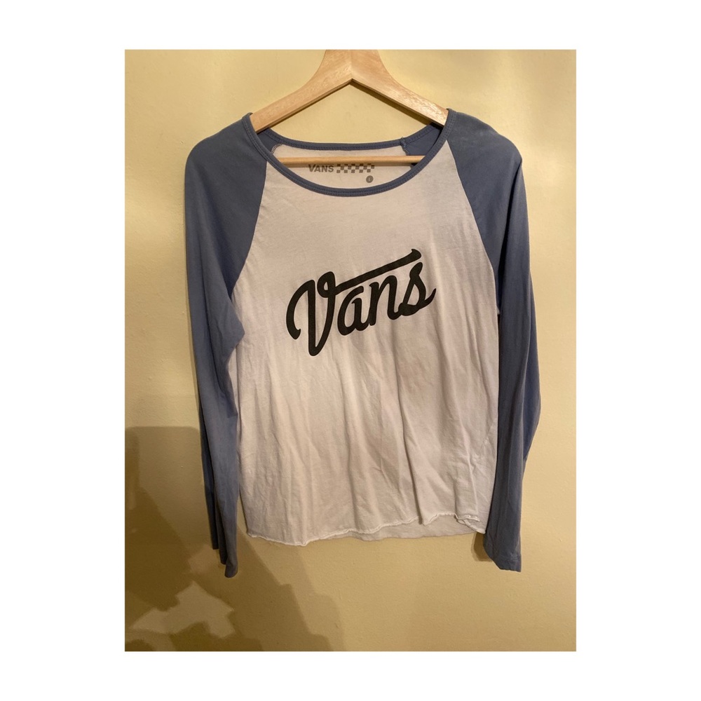 Vans long sleeve baseball tee
